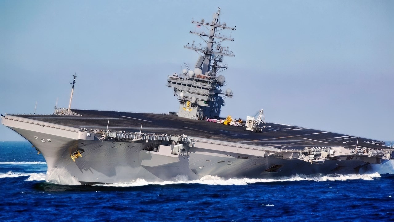 PACIFIC OCEAN (Oct. 30, 2007) - USS Ronald Reagan (CVN 76) conducts rudder checks as part of the ship's Board of Inspection and Survey (INSURV) following a six-month Planned Incremental Availability. All naval vessels are periodically inspected by INSURV to check their material condition and battle readiness. U.S. Navy photo by Mass Communication Specialist 2nd Class M. Jeremie Yoder (RELEASED)
