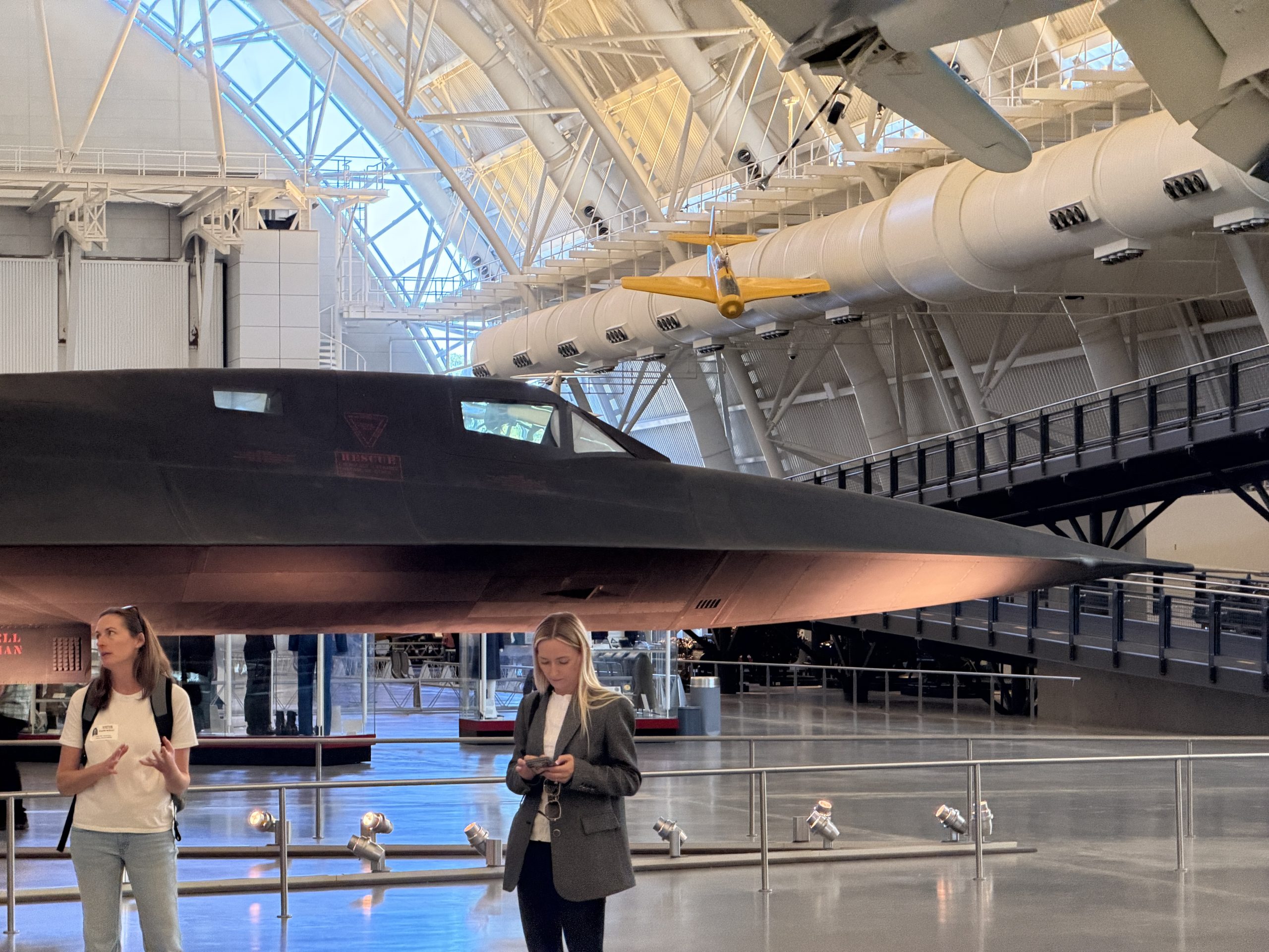 SR-71 Blackbird at Steven F. Udvar-Hazy Center Taken on 10/23/2026.