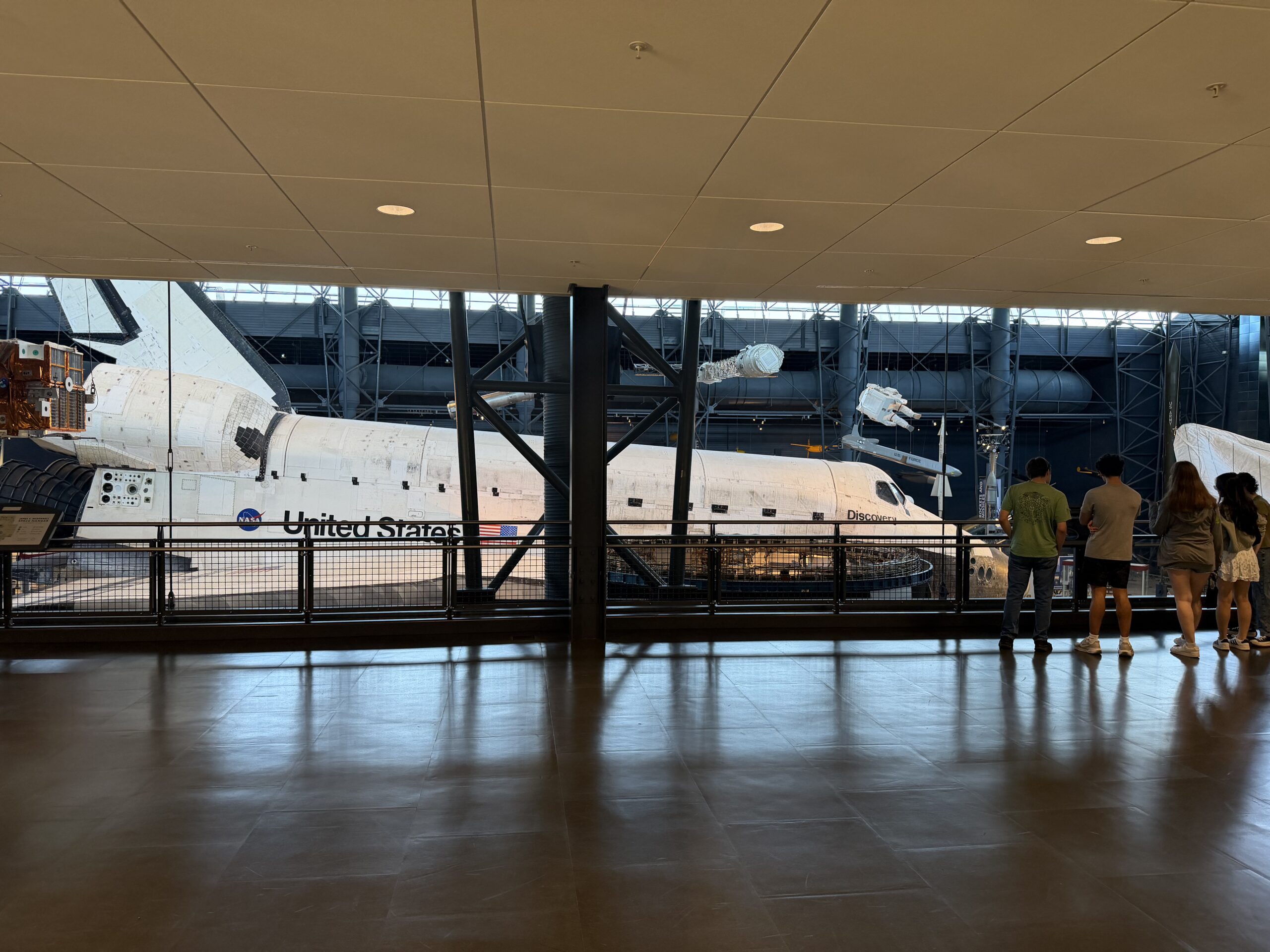 Space Shuttle Discover. 19FortyFive Image Taken at the Smithsonian.