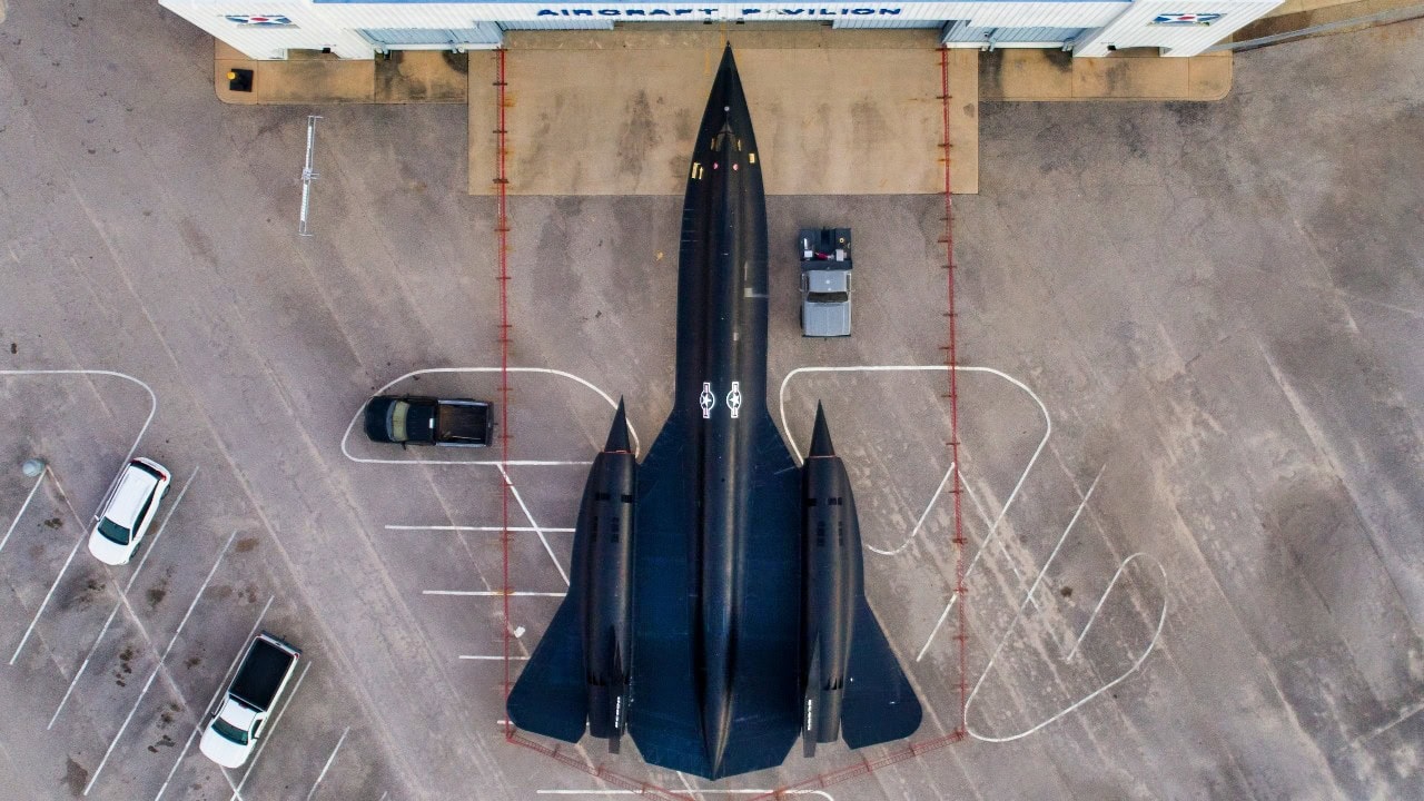 SR-71 Blackbird Overhead
