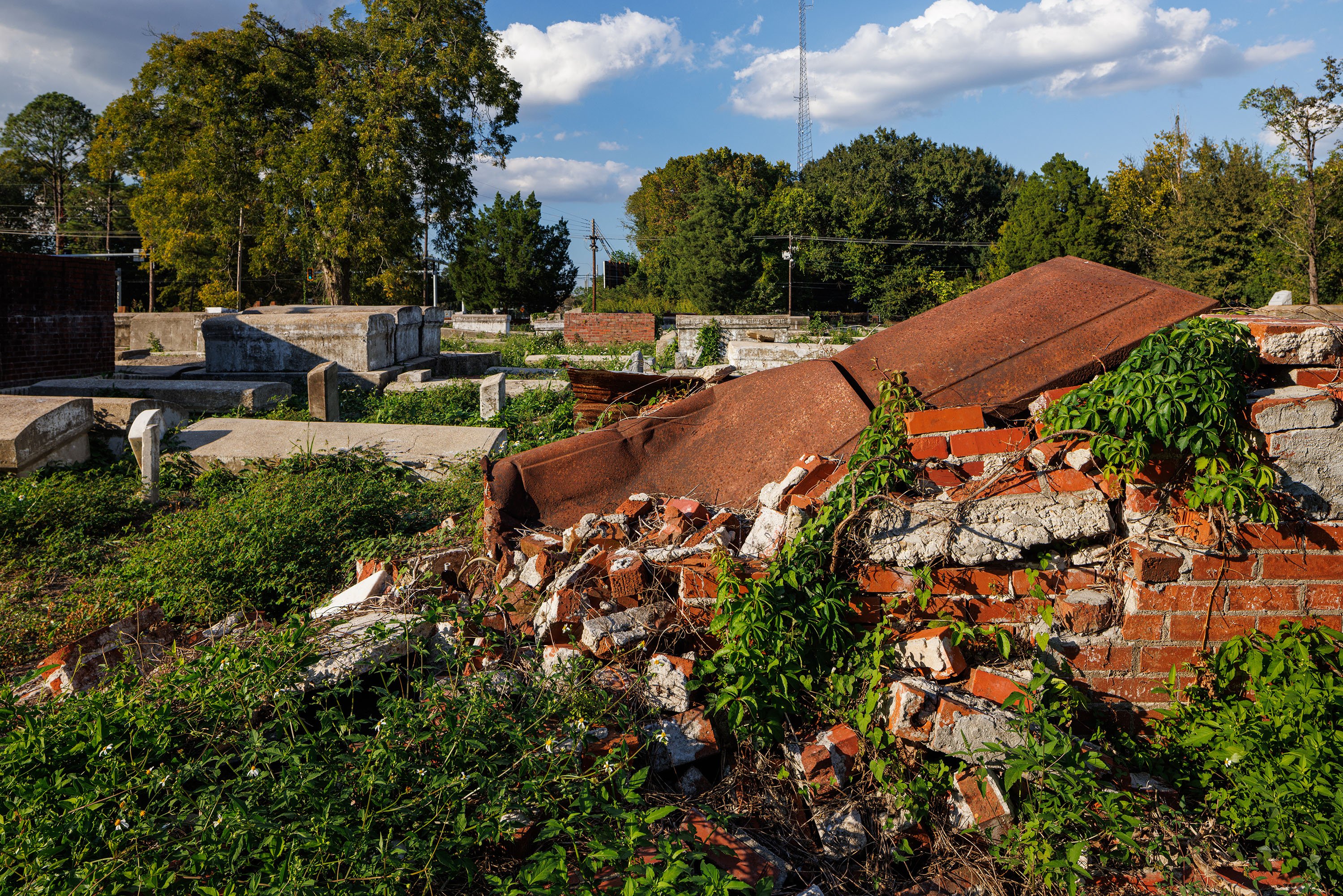 Sweet Olive Cemetery, Samuel Pierre Grave