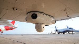 The Airborne Missile Protection System (AMPS) of BIRD Aerosystems is able to protect civilian and military aircraft from missile threats. (Photo: BIRD Aerosystems)