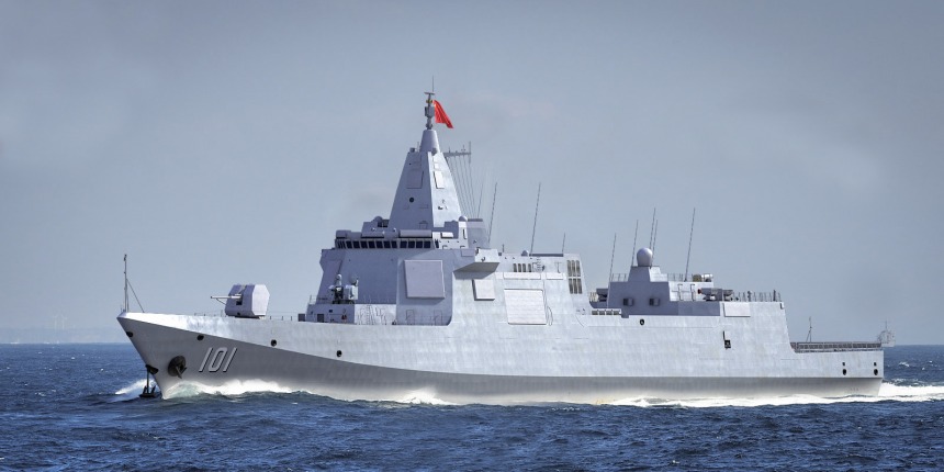 Chinese Type 055 destroyer represents PLA Navy shipbuilding capacity