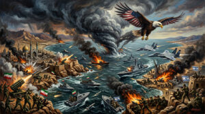 Will the United States leave the conflict with Iran or is it still a reliable partner for democracies in the region? (Picture: KI-generated by Nanobanana 2)