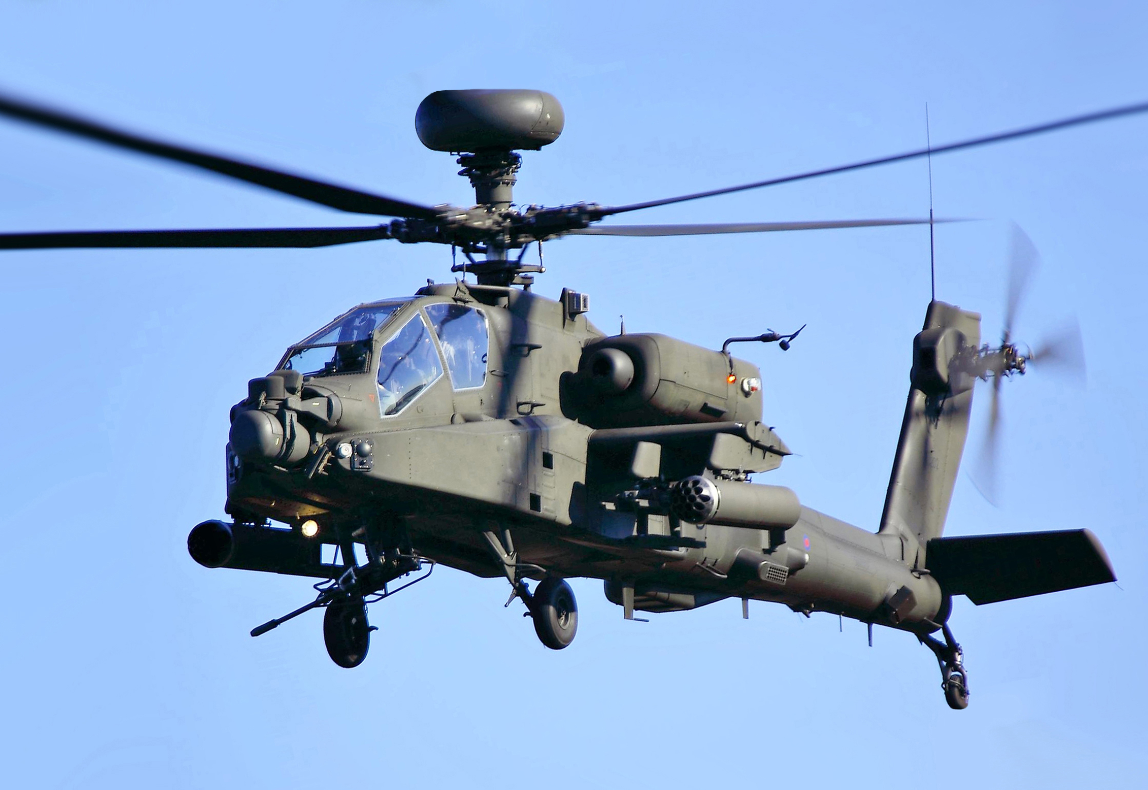 AH-64 Apache attack helicopter for Israel ground operations