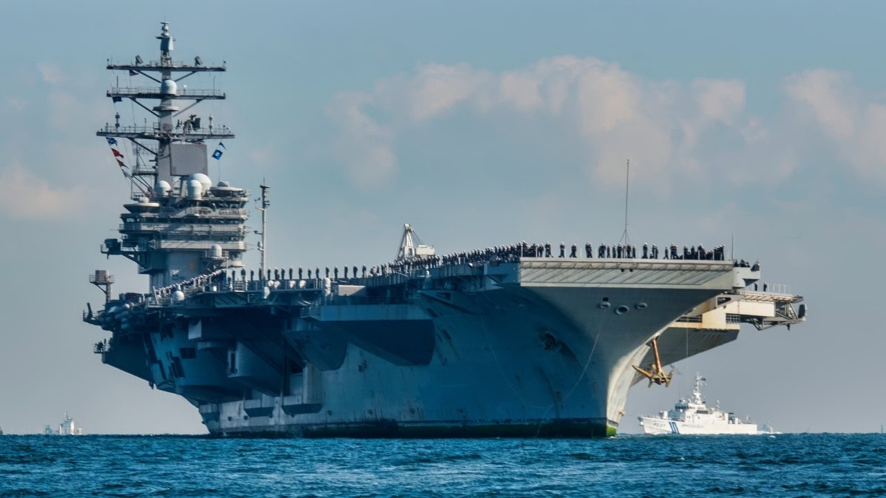 U.S. Navy Aircraft Carrier USS Ronald Reagan