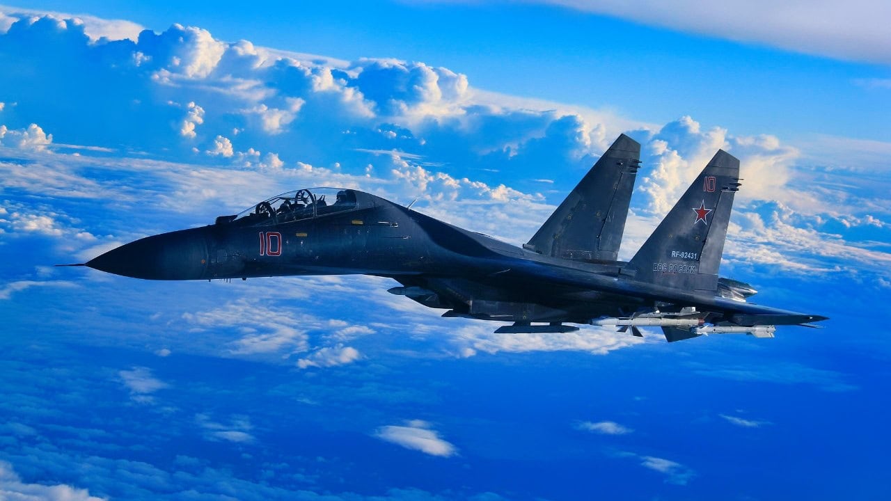 Su-35 Fighter from Russia.