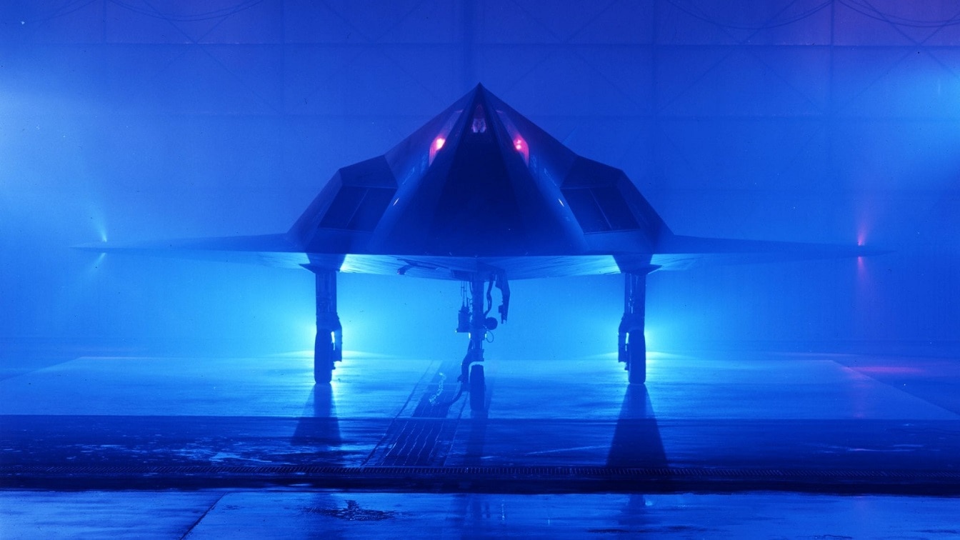 F-117. 图片来源：洛克希德·马丁。
