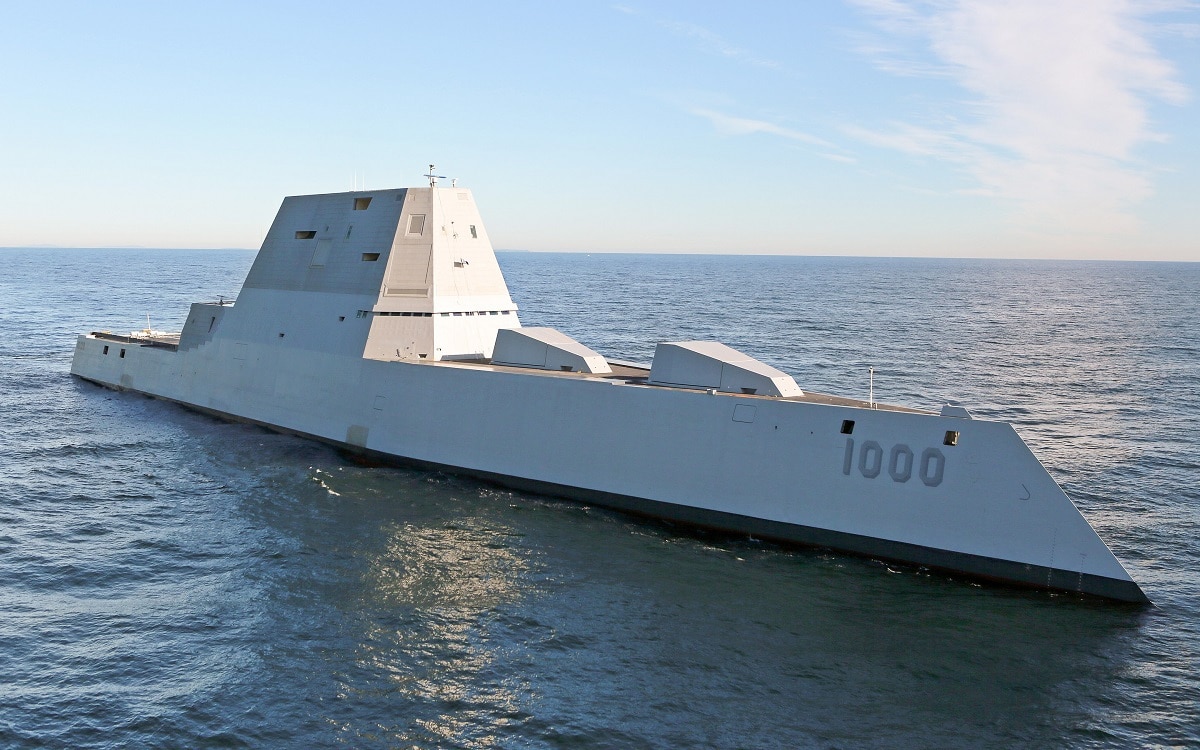 Last Zumwalt-class Destroyer