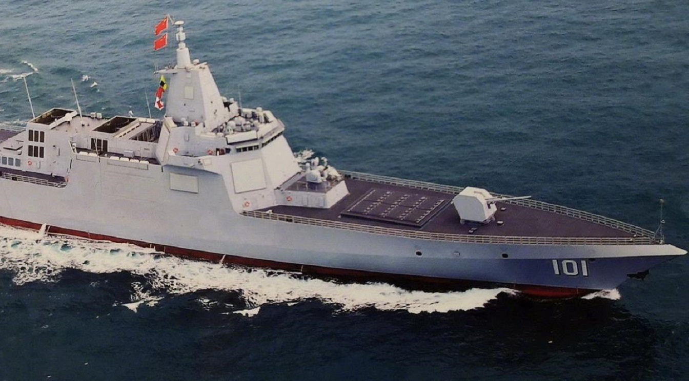 China Navy Destroyer. Image Credit: Creative Commons.
