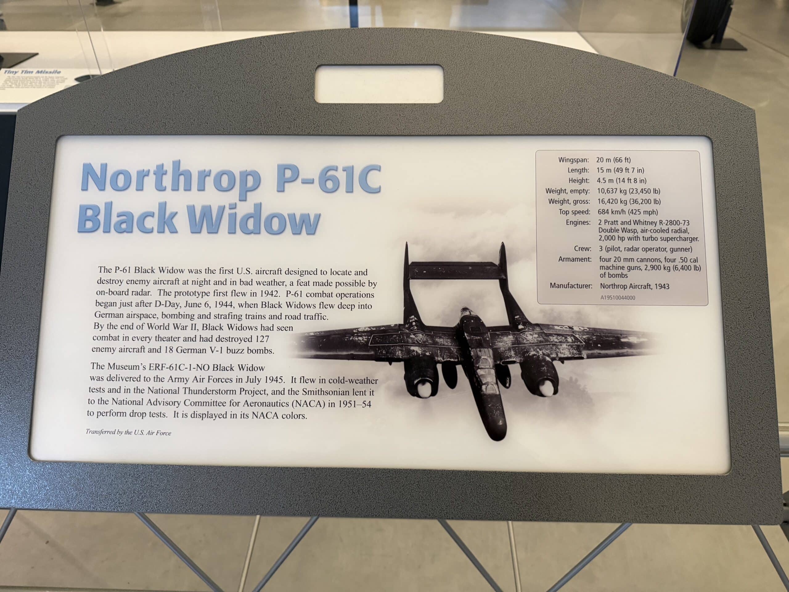 Northrop P-61 Black Widow 