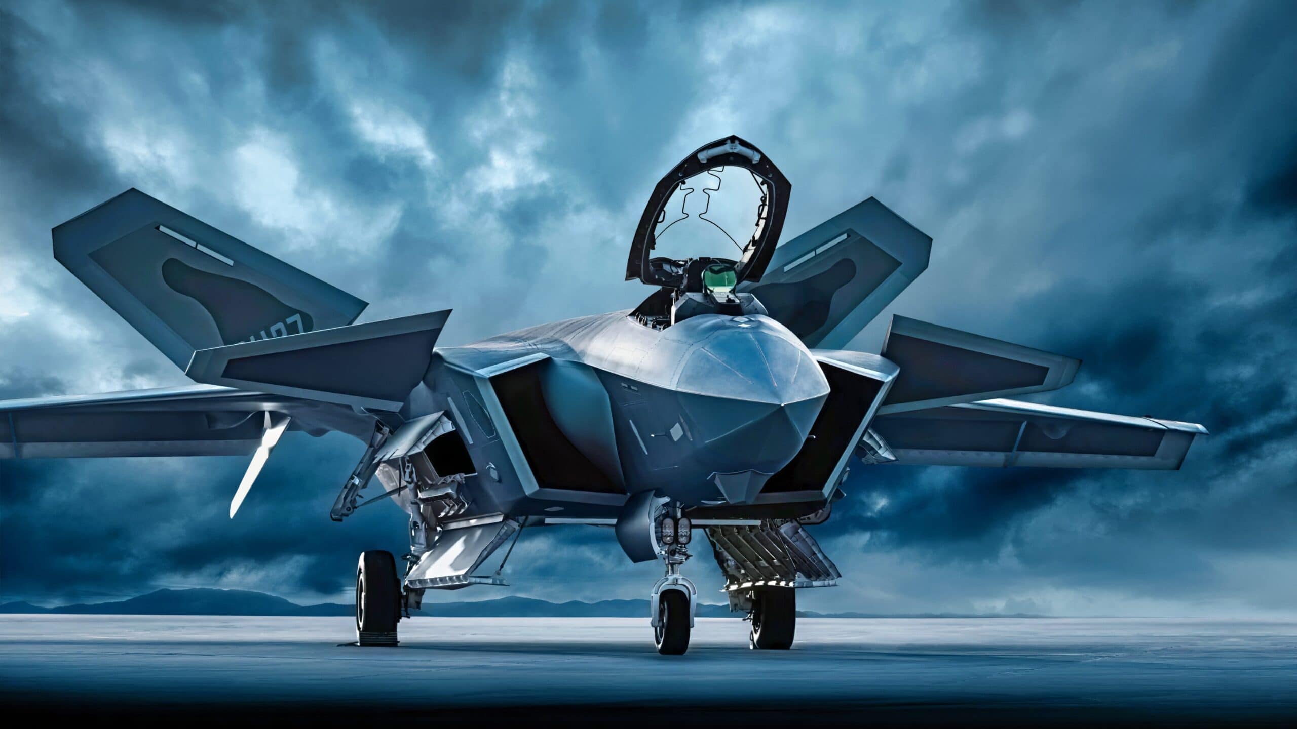 J-20 Fighter 2025 Artist Rendition