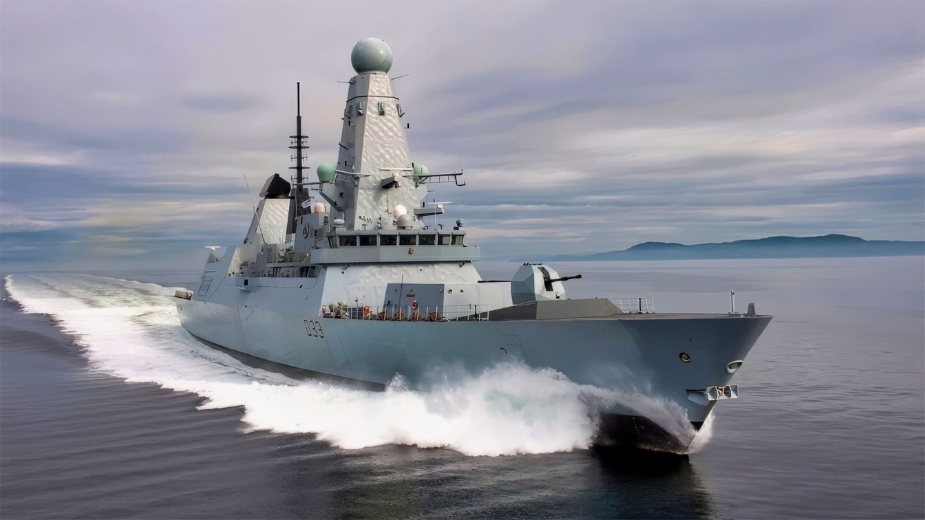 Type 45 Destroyer BAE Image Handout