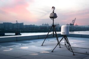 DroneShield的DroneSentry分层防御与Robin Radar Systems的示例配置 [照片：© | 2026 | DRONESHIELD]