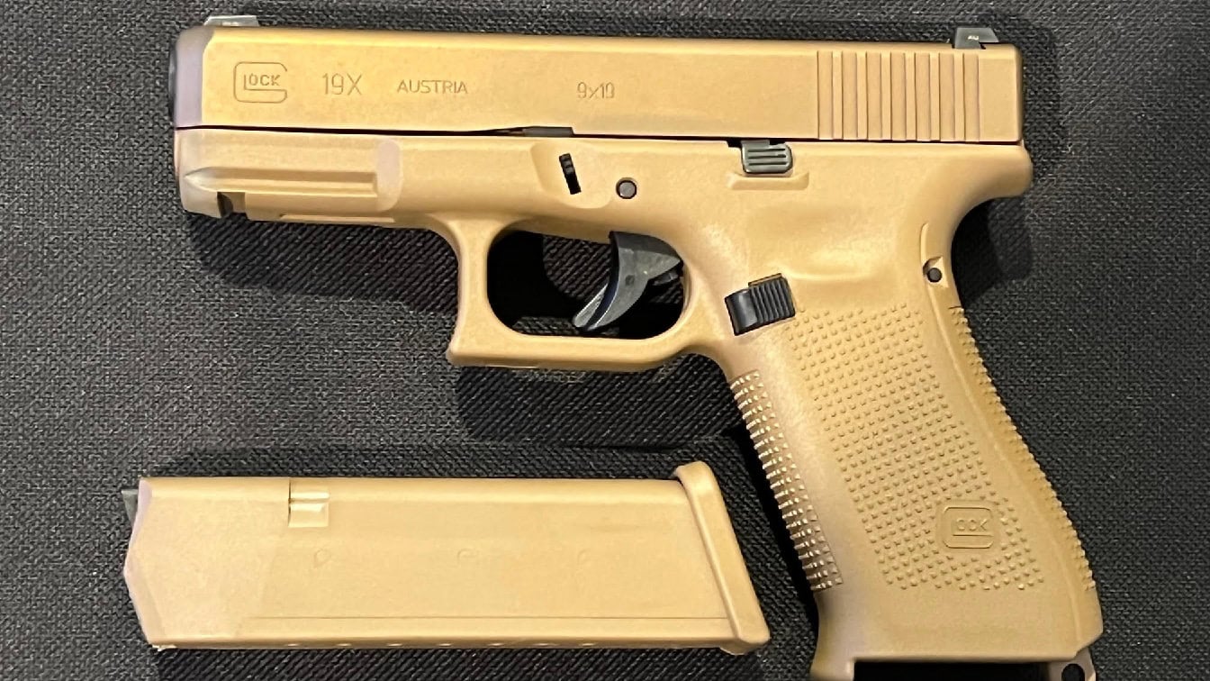 Glock 19X。图片来源：19FortyFive原创图片。