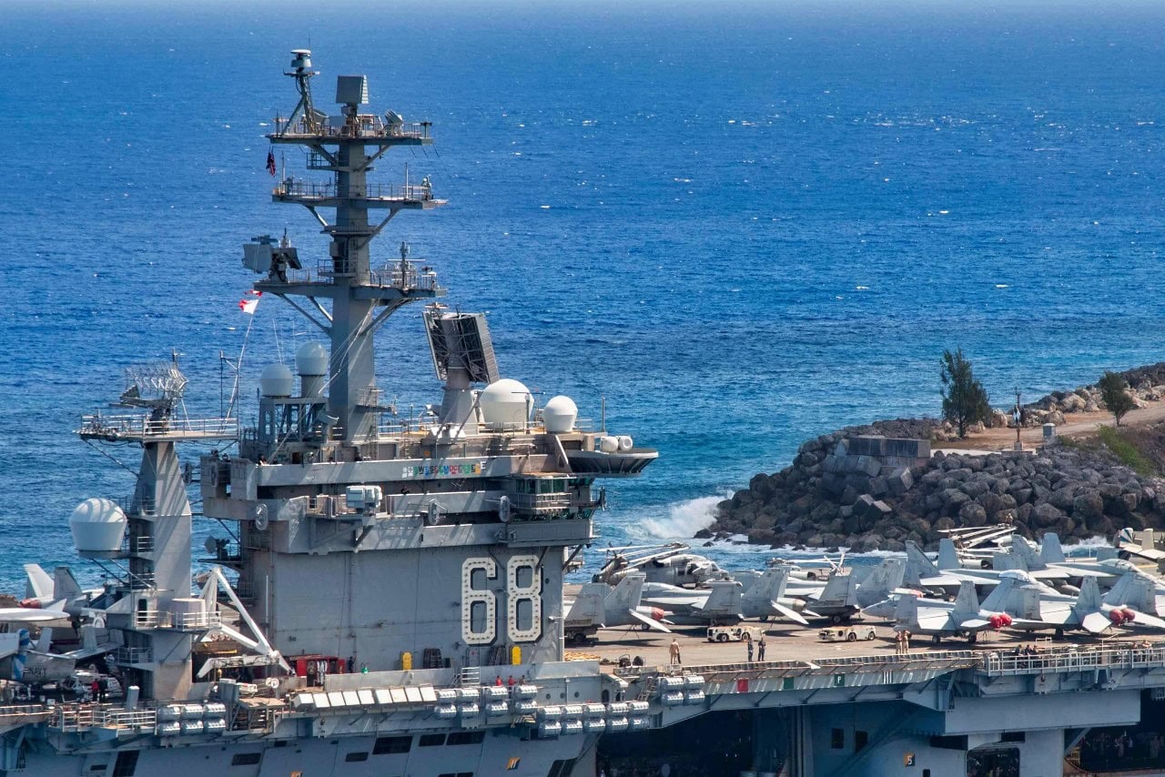 USS Nimitz Aircraft Carrier U.S. Navy
