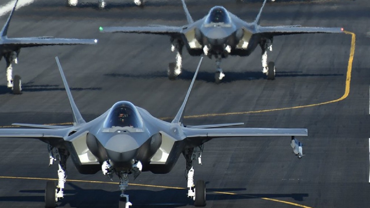 The active duty 388th and Reserve 419th Fighter Wings conducted an F-35A Combat Power Exercise with 52 aircraft at Hill AFB, Utah, Jan. 6, 2020. 388th Fighter Wing photo via Facebook.