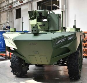 FNSS has unveiled the U-MAV Multi-Purpose Modular Unmanned Amphibious Vehicle at TEKNOFEST Mavi Vatan. (Photo © 2026 FNSS)