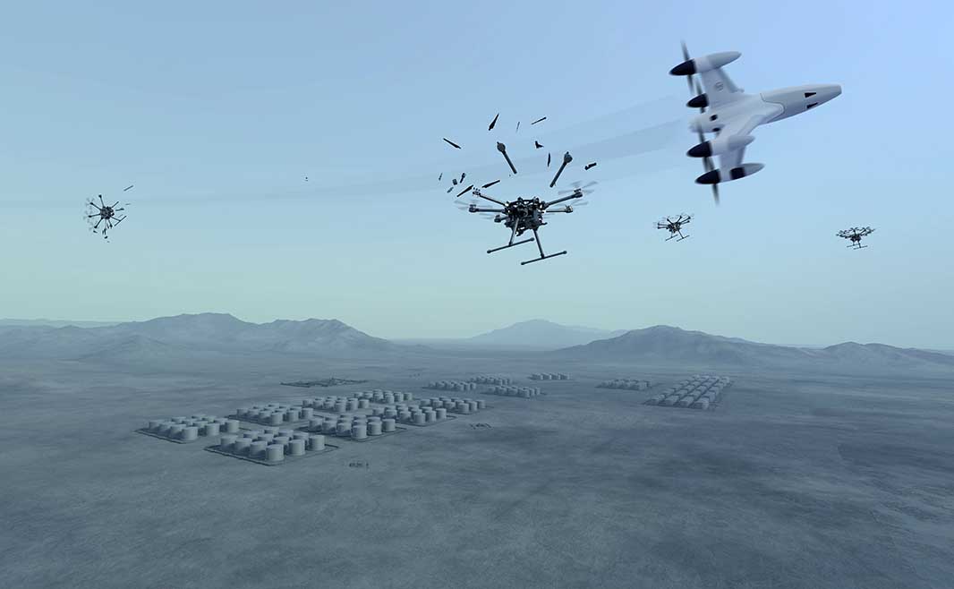 EOS Interceptor counter-UAS capability. [Photo © Electro Optic Systems]