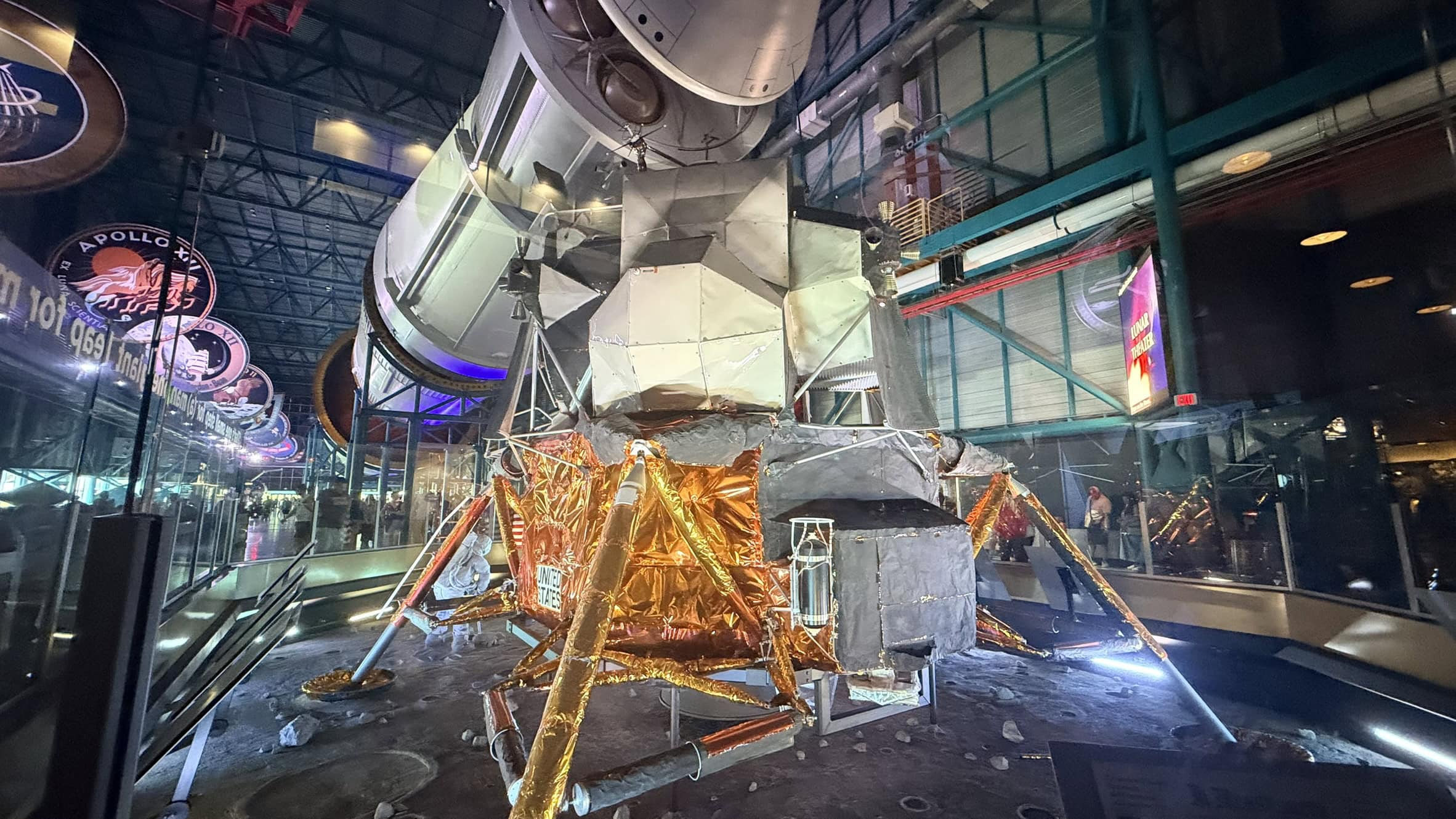 NASA Saturn V Rocket Exhibit at the Kennedy Space Center in Florida. Image by Harry J. Kazianis.