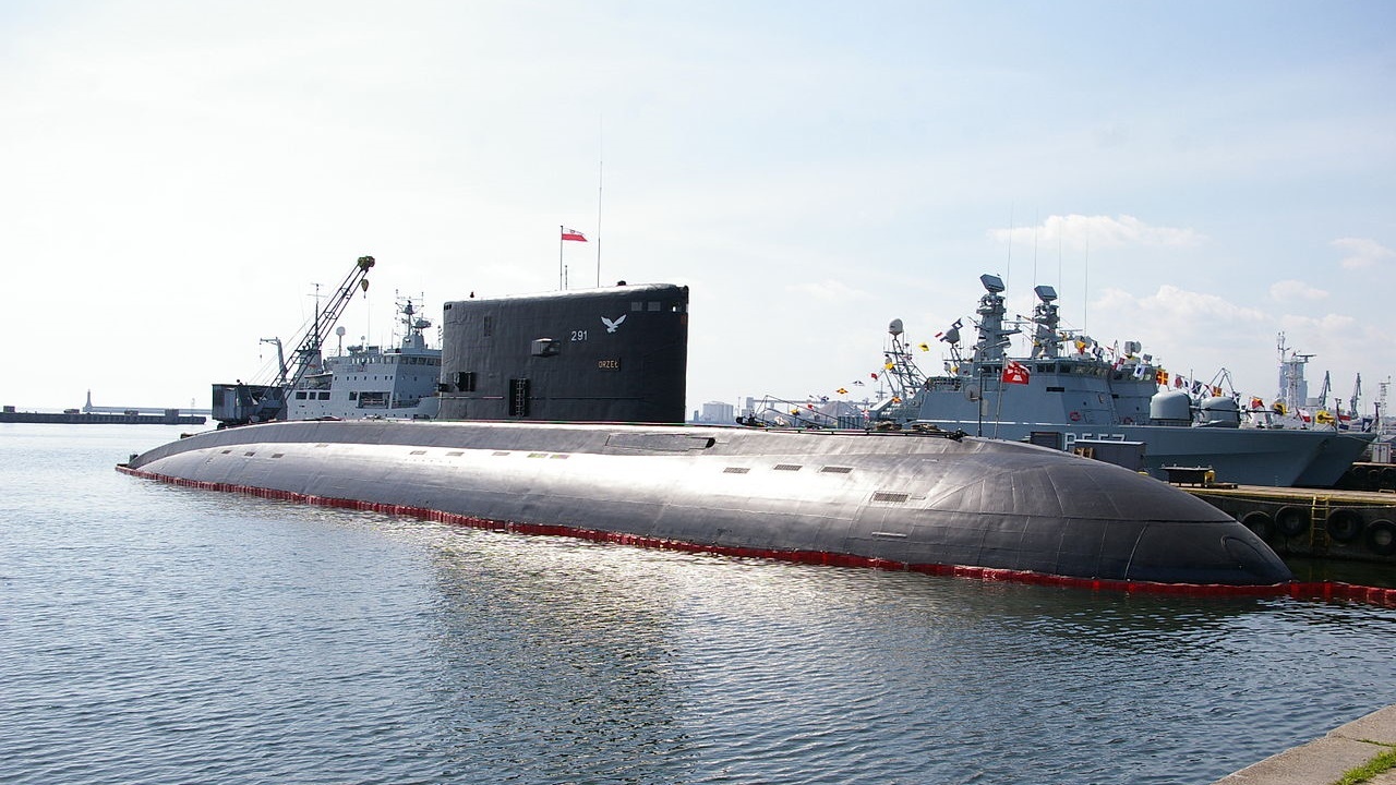 波兰海军潜艇，基洛级。
