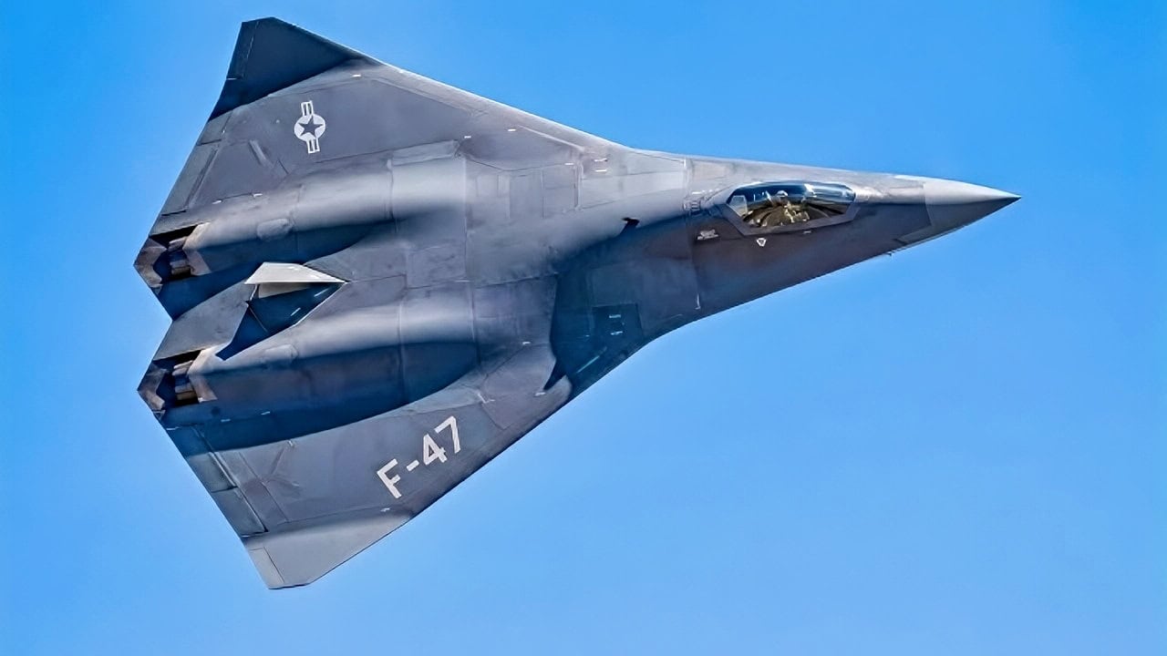 F-47 Fighter Computer Mock Up