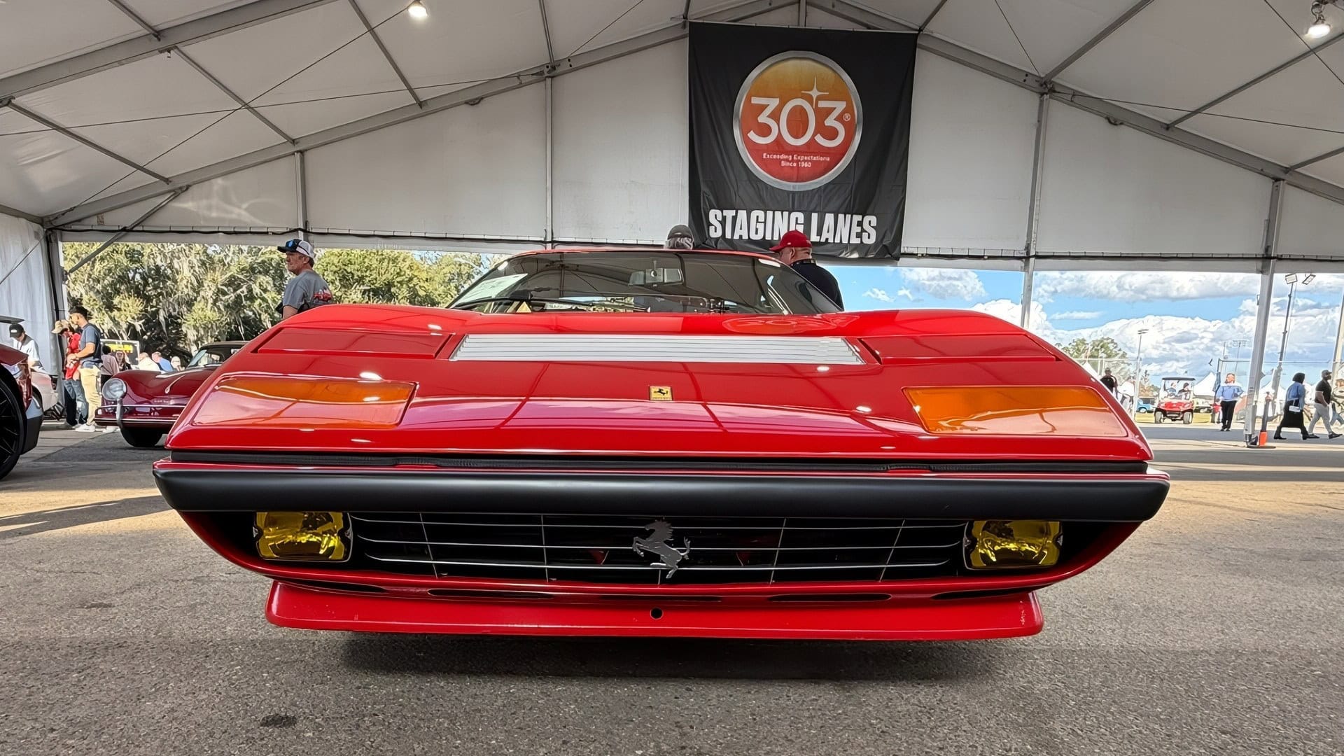 Ferrari at the Mecum Car Auction