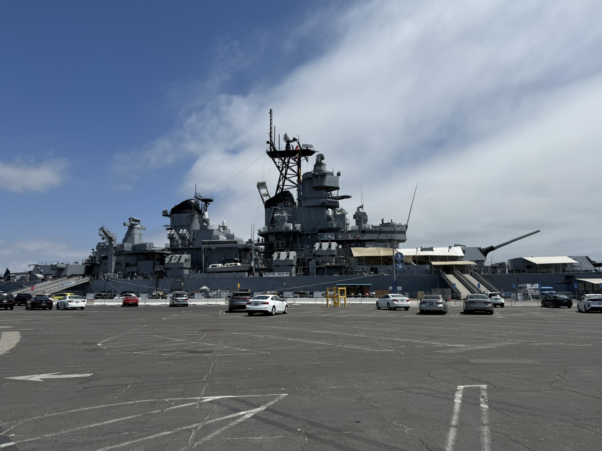 USS Iowa Battleship tour taken by 19FortyFive in August 2025.