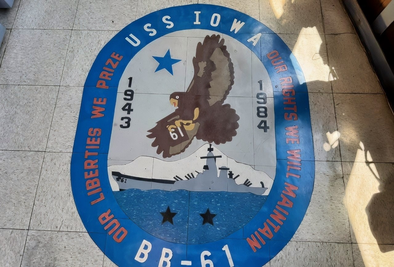 USS Iowa Seal 19FortyFive.com Original Image