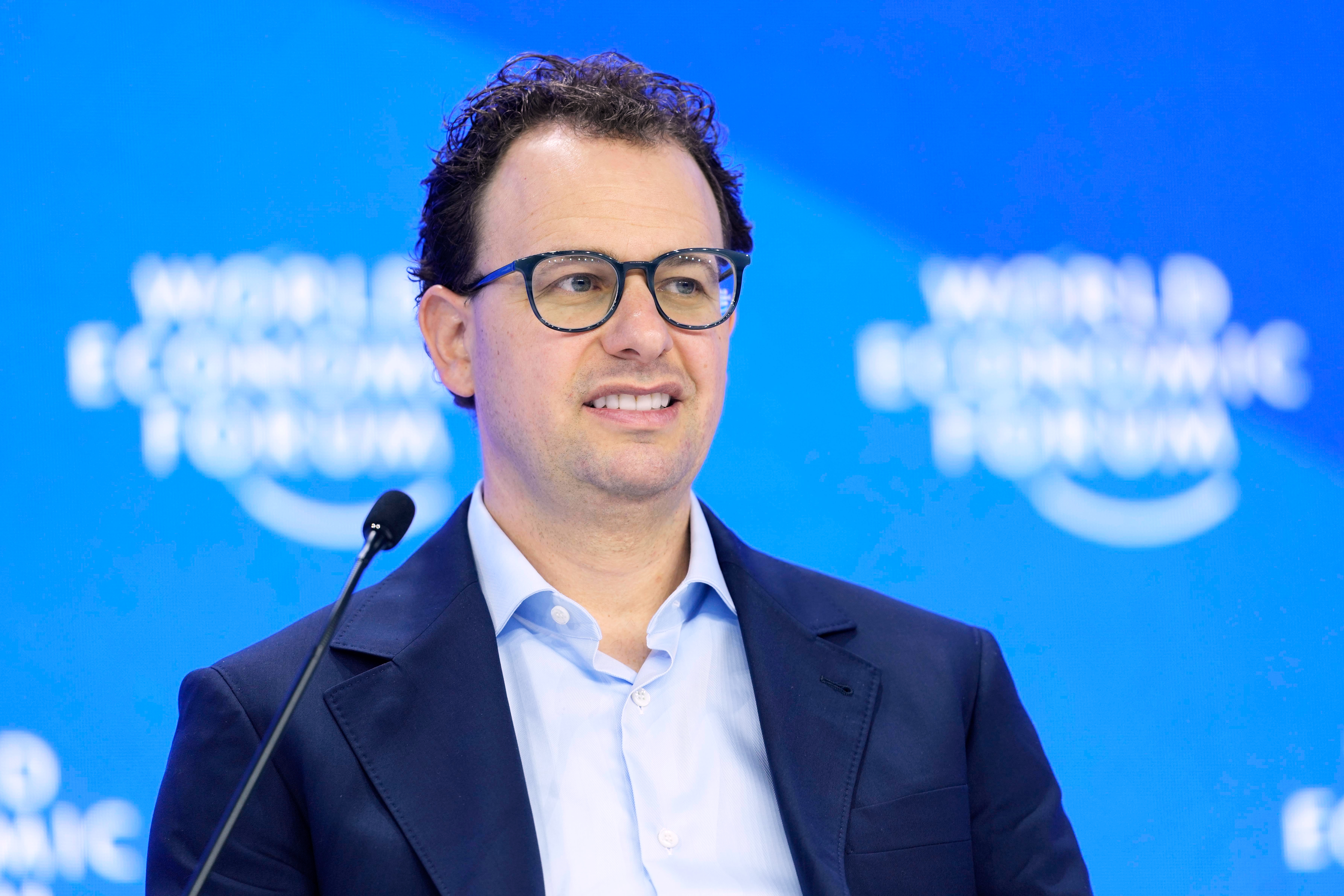 Dario Amodei, CEO and co-founder of Anthropic. (Markus Schreiber/AP)