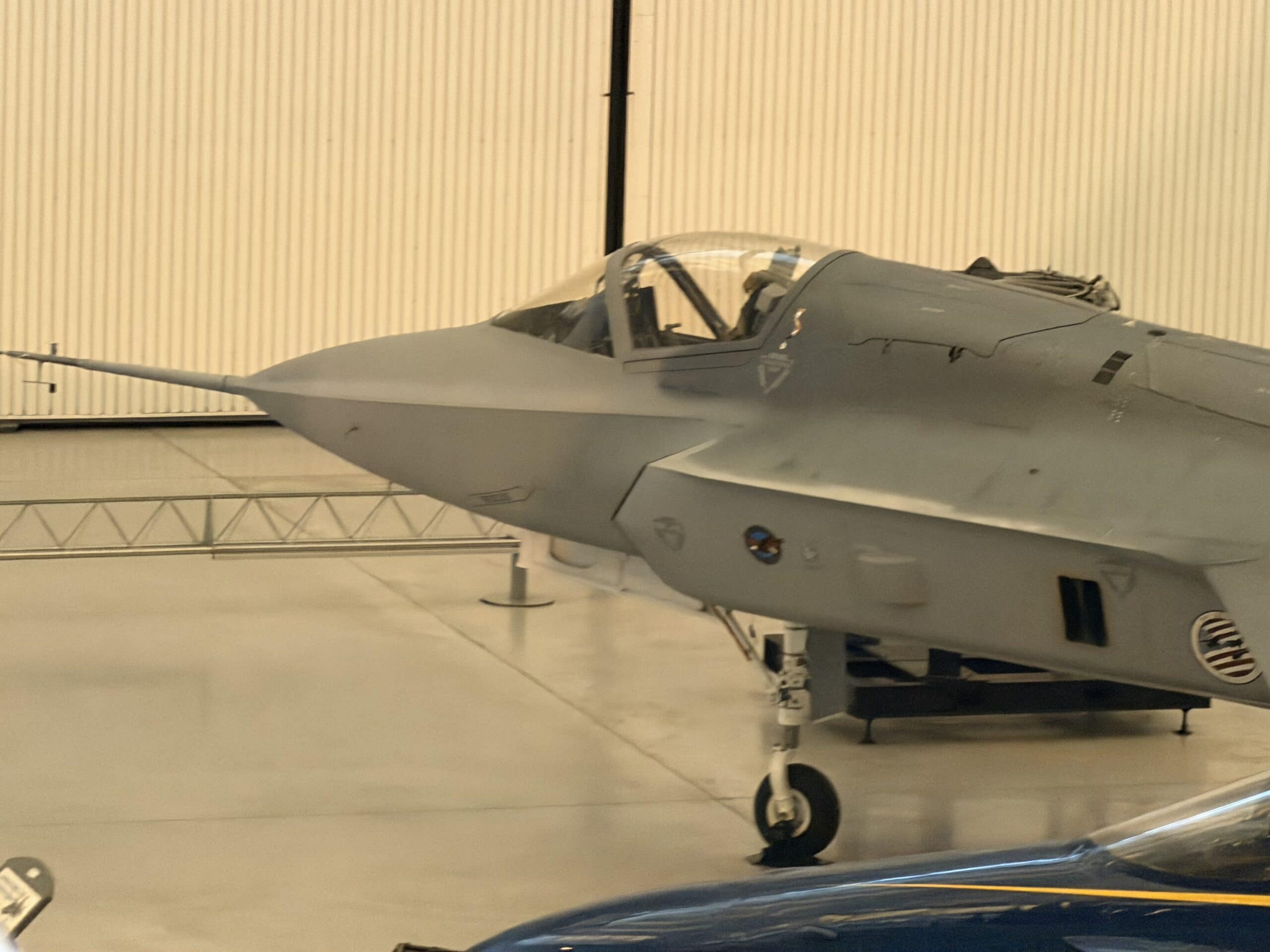 F-35 at the Smithsonian. Image taken on 7/8/2026 by 19FortyFive Staff.