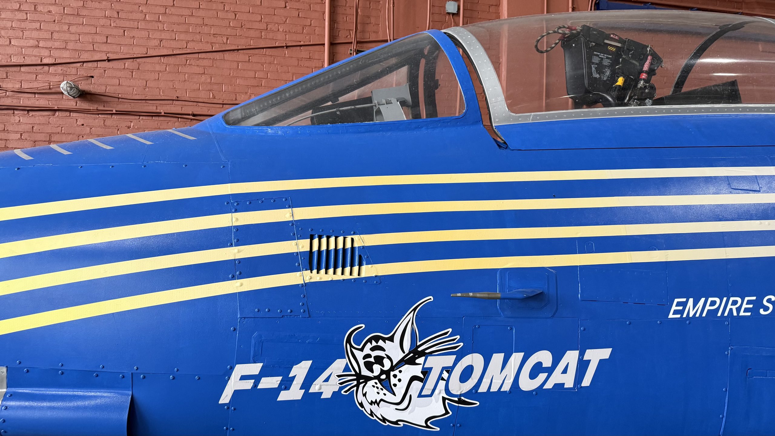F-14 Tomcat. 19FortyFive staff photo from museum visit.