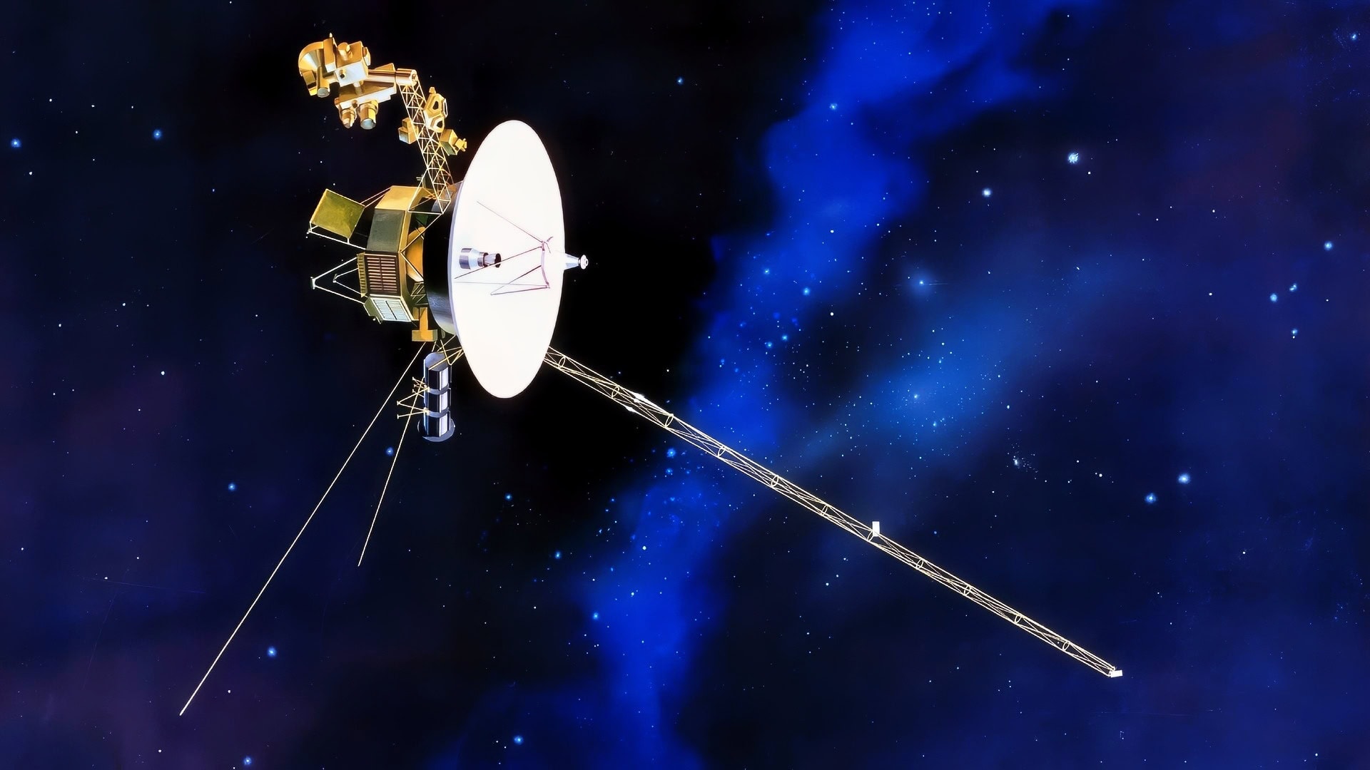 Artist's Concept of Voyager. NASA Photo.