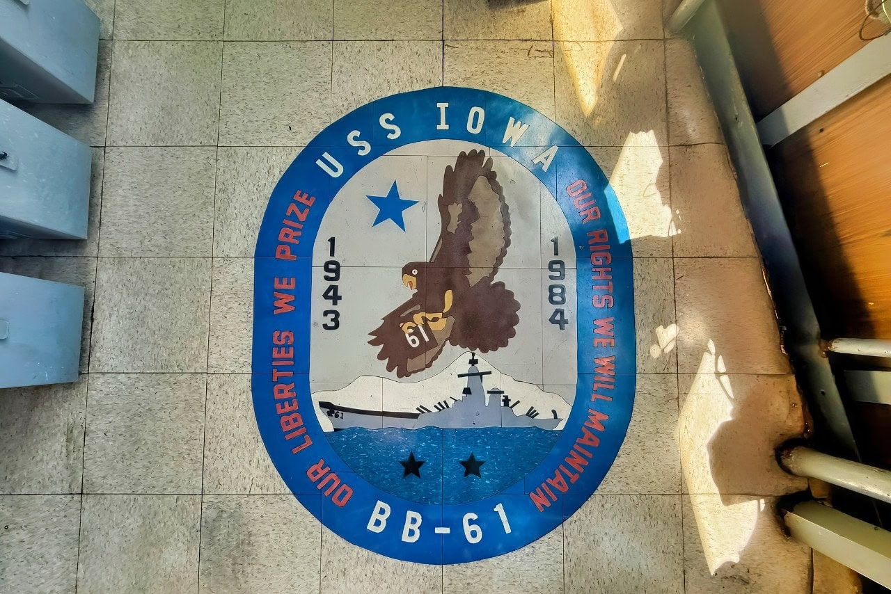 USS Iowa Logo 19FortyFive