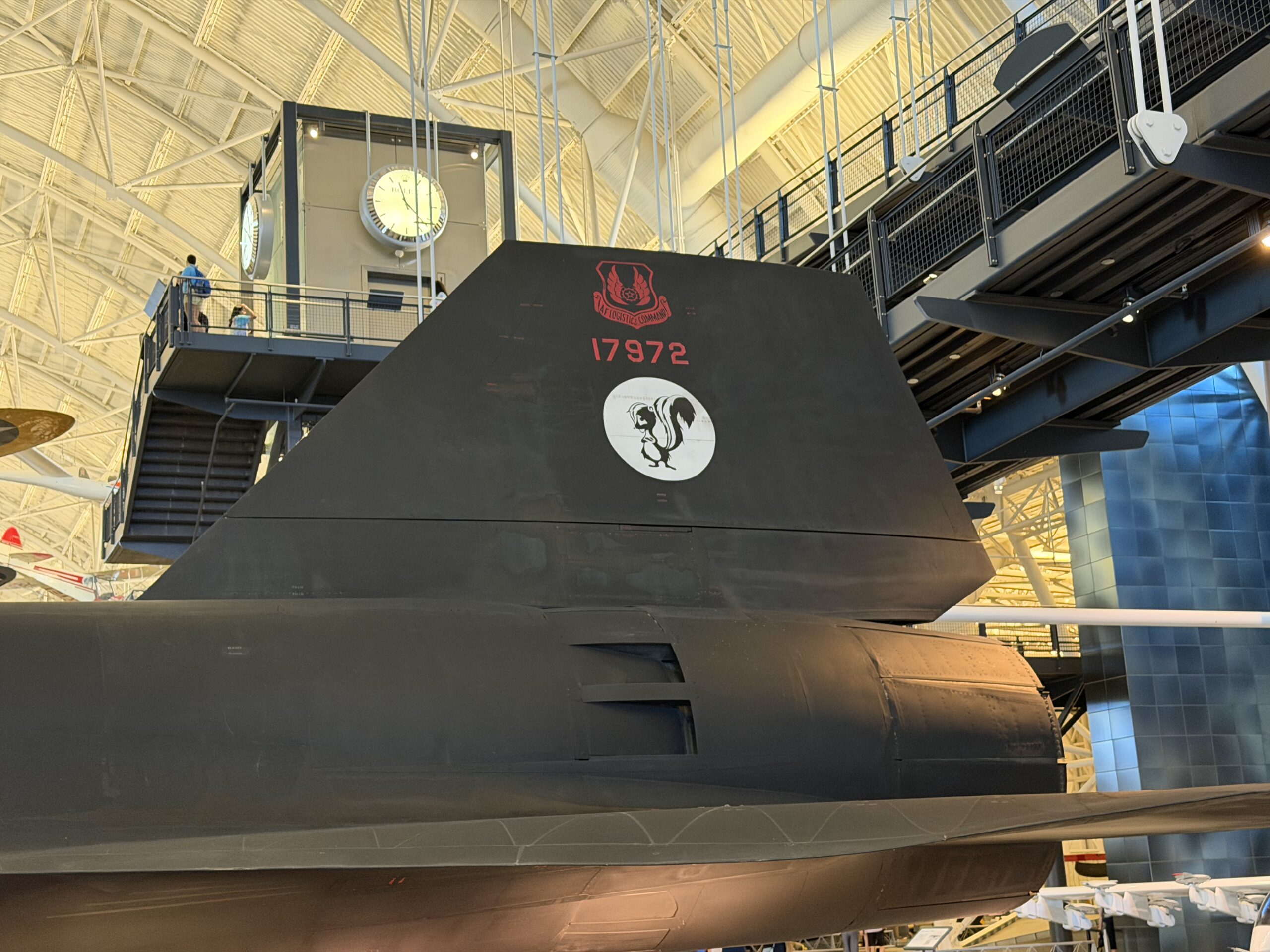 SR-71 Blackbird at the Smithsonian. 19FortyFive Image taken by Christian D. Orr.
