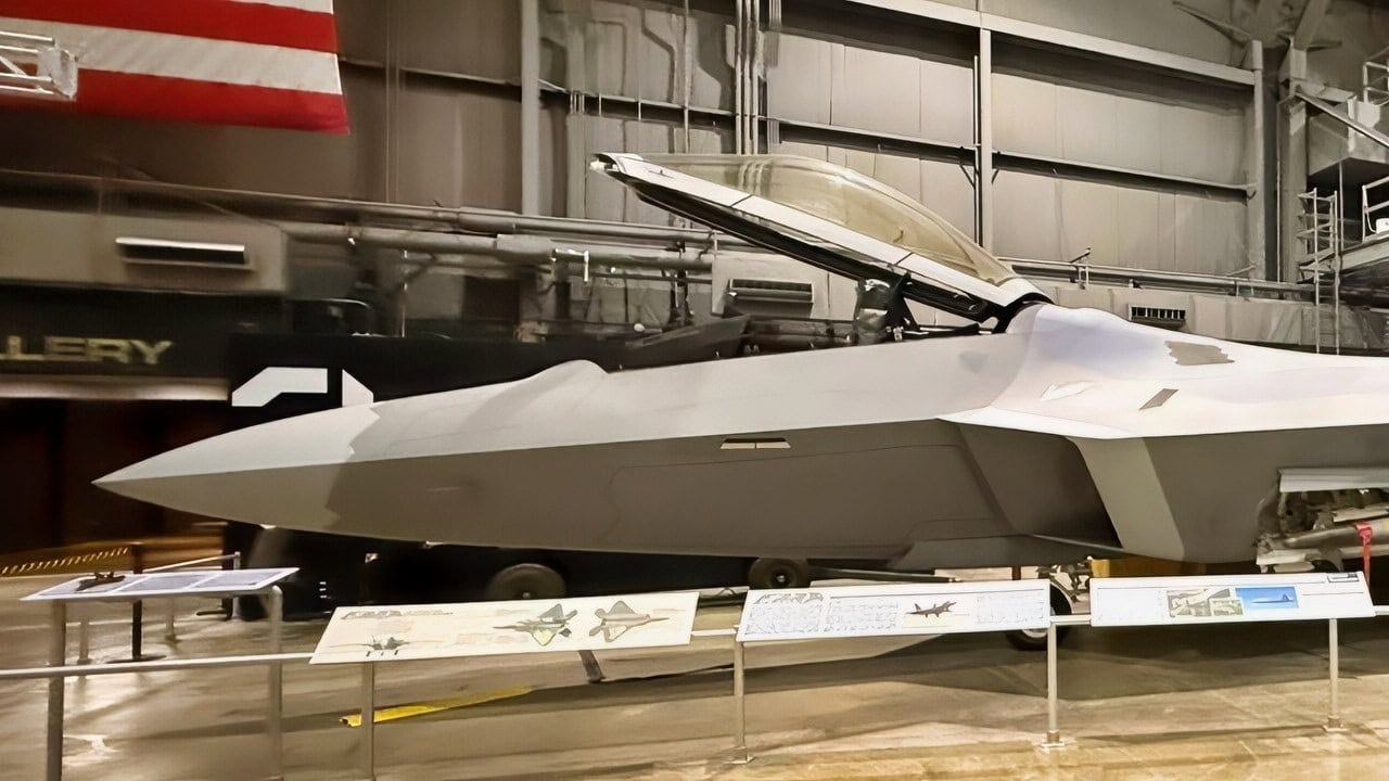 F-22 Raptor At National Museum of the Air Force