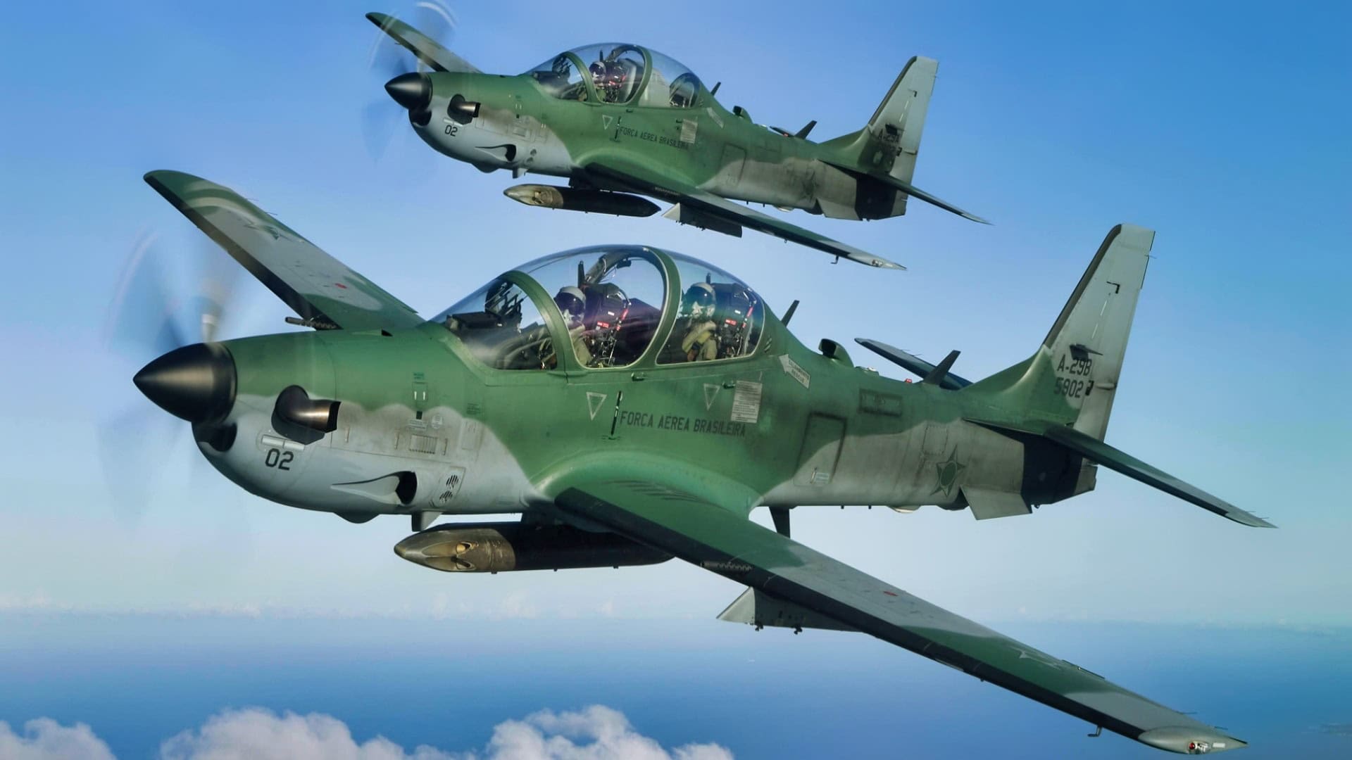 A-29 Super Tucano light attack aircraft for Togo counterinsurgency operations