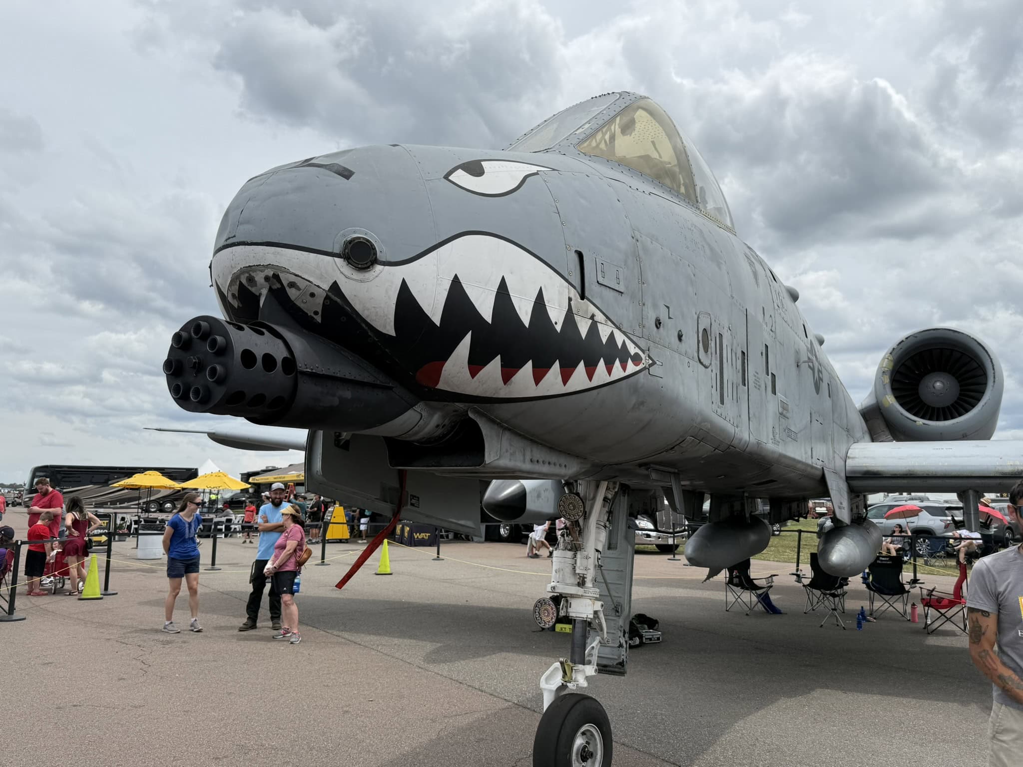 A-10 Warthog at Lakeland Air Show in Lakeland, Florida. Image by Harry J. Kazianis. 