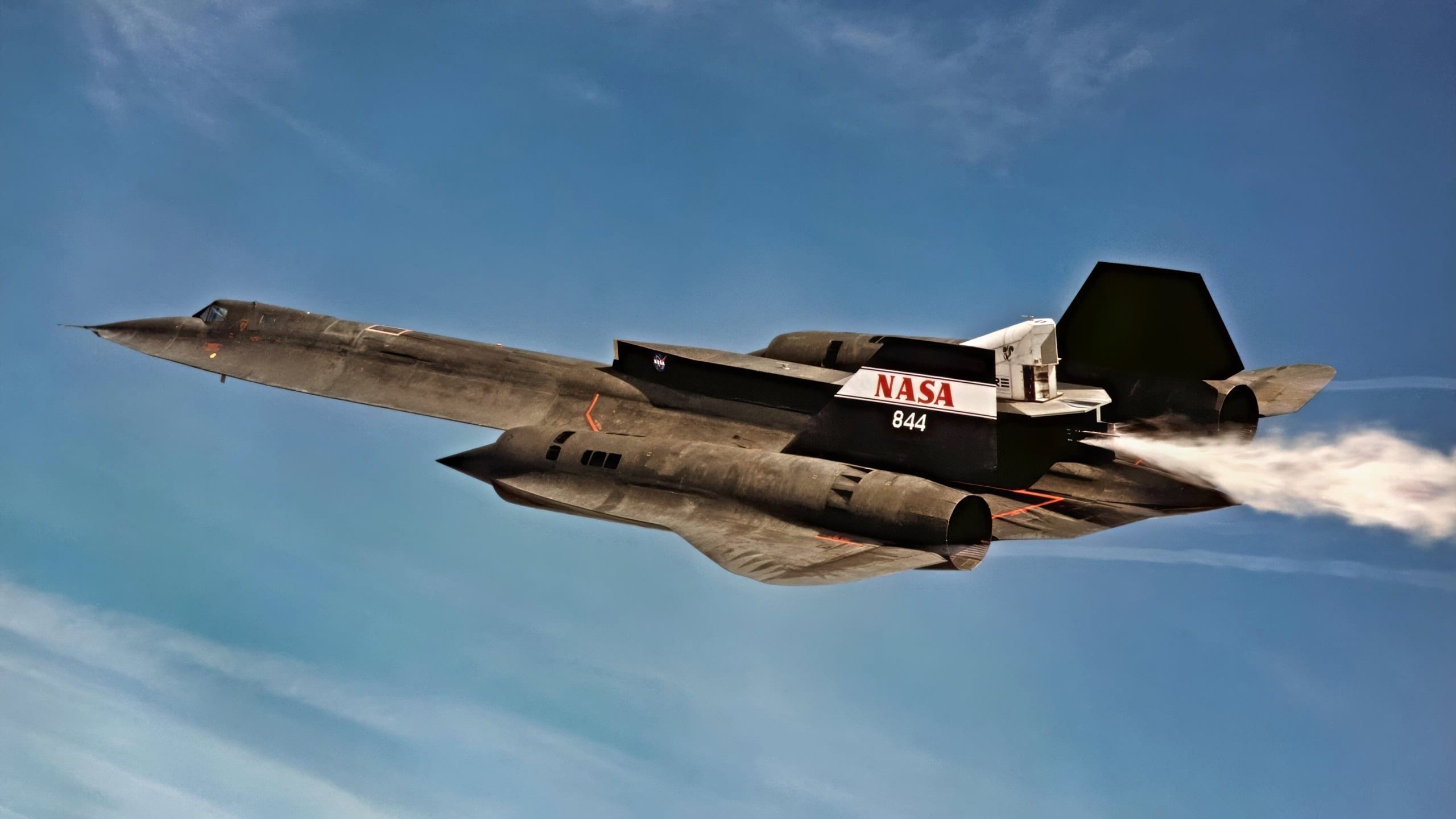 SR-71 Blackbird with NASA