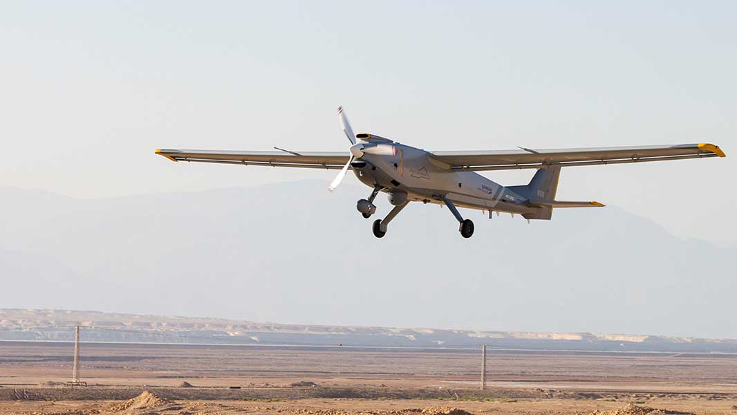 The Hermes 650 is the latest model in the successful Hermes UAV product family. [Photo © Elbit Systems]