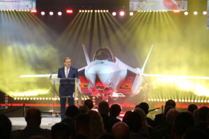 Secretary of Defence Boris Pistorius during his speech in Fort Worth, Texas. (Photo: Burghard Lindhorst)