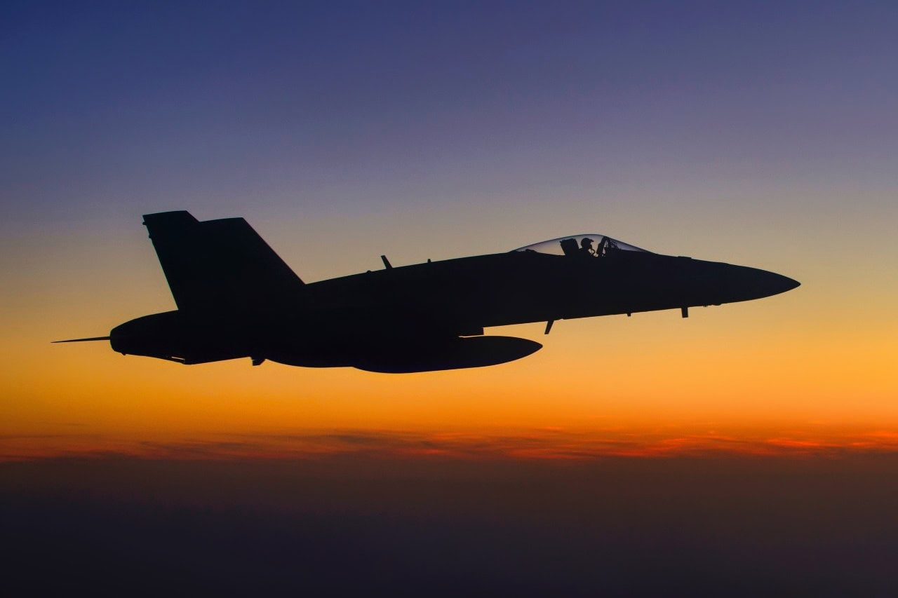 CF-18 Fighter from Canada's Air Force.