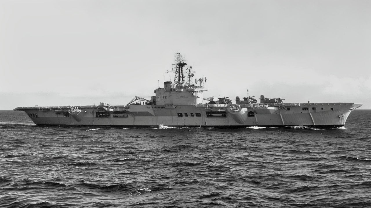 HMCS Bonaventure Canada Aircraft Carrier