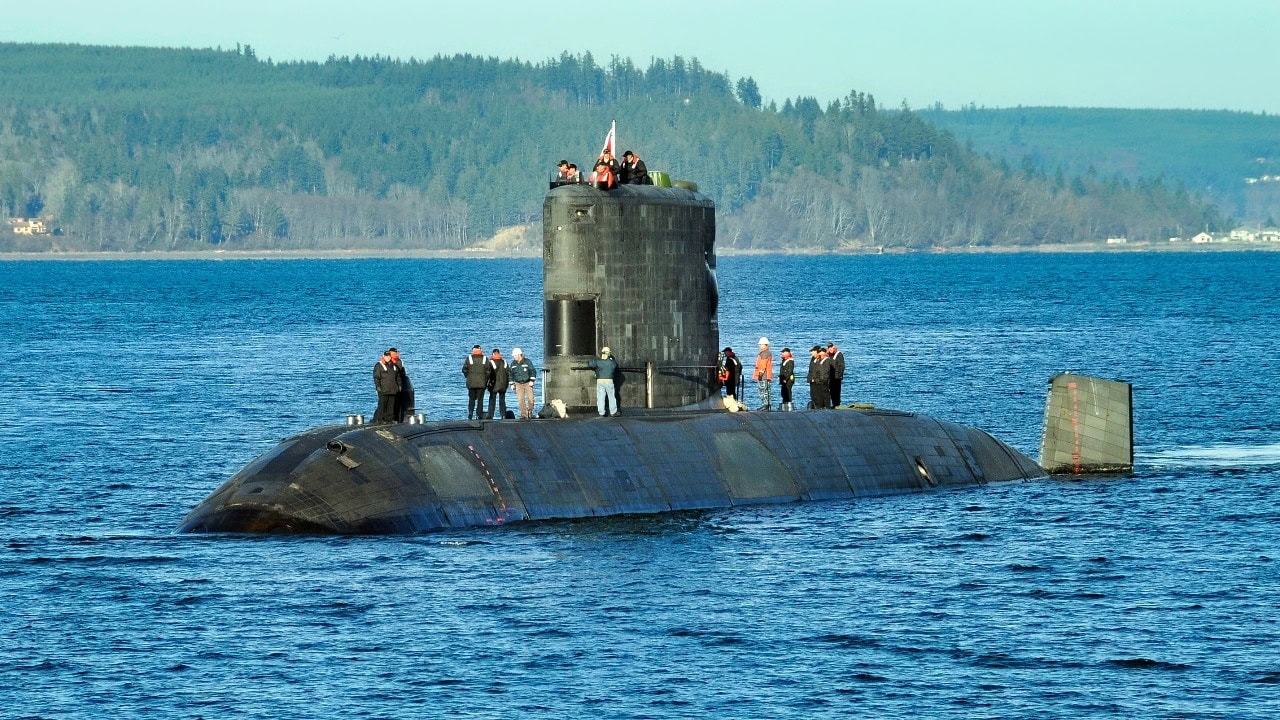 Victoria-Class Canada Submarine.