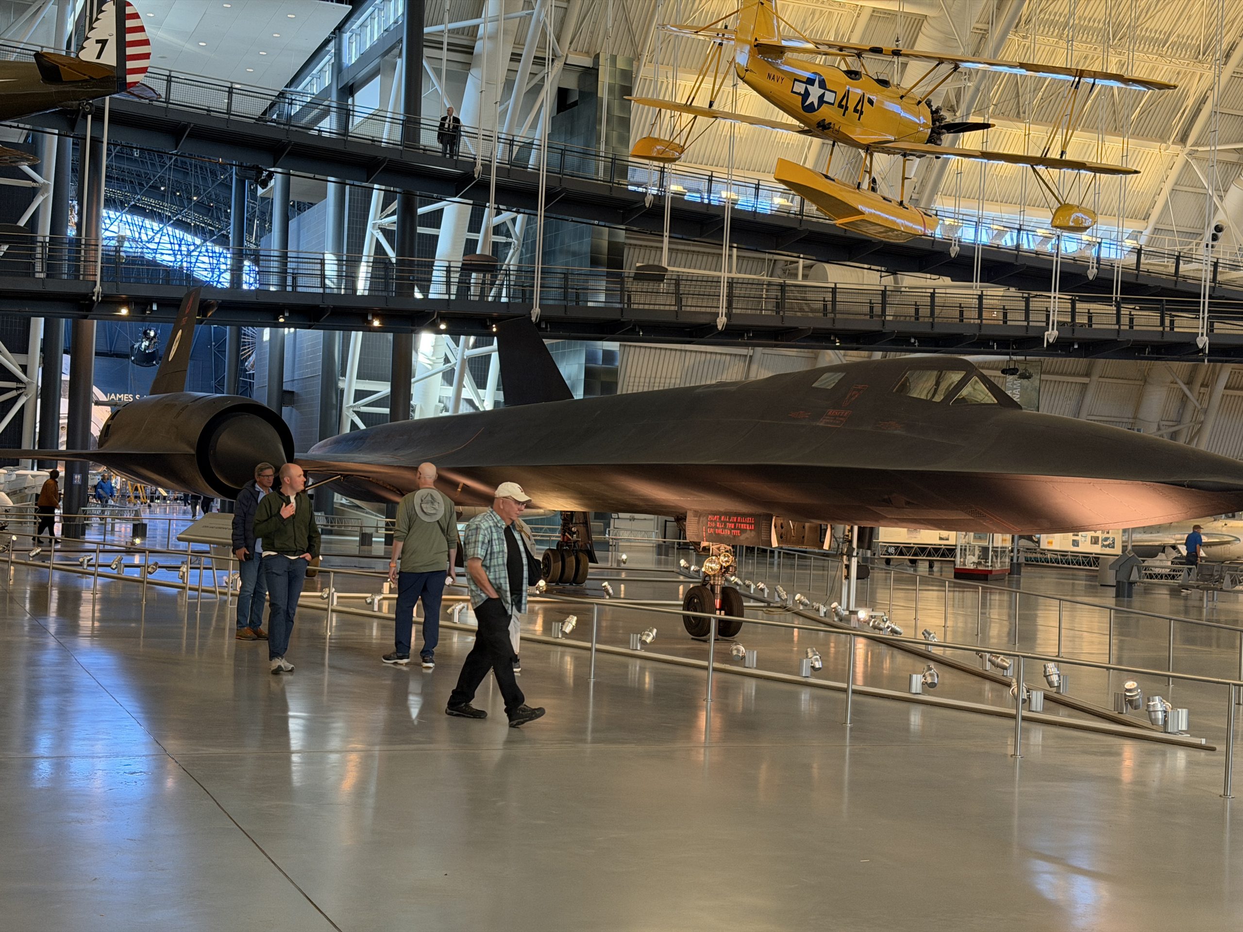 SR-71 Blackbird at Steven F. Udvar-Hazy Center Taken on 10/23/2026.