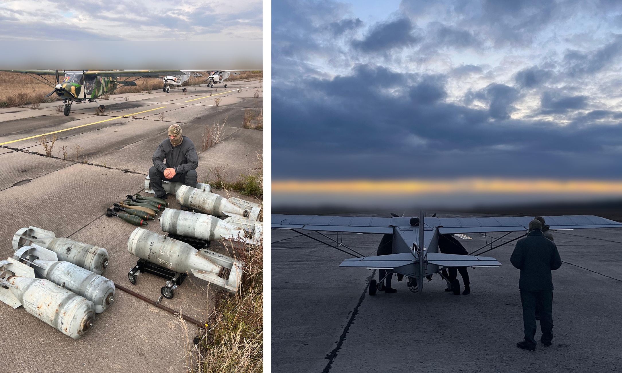 Ukrainian long-range unmanned combat drones. Image credit: babel.ua