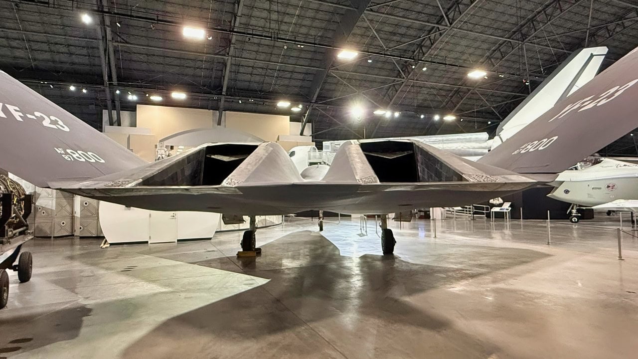YF-23 Stealth Fighter. Image taken by Harry J. Kazianis for 19FortyFive.