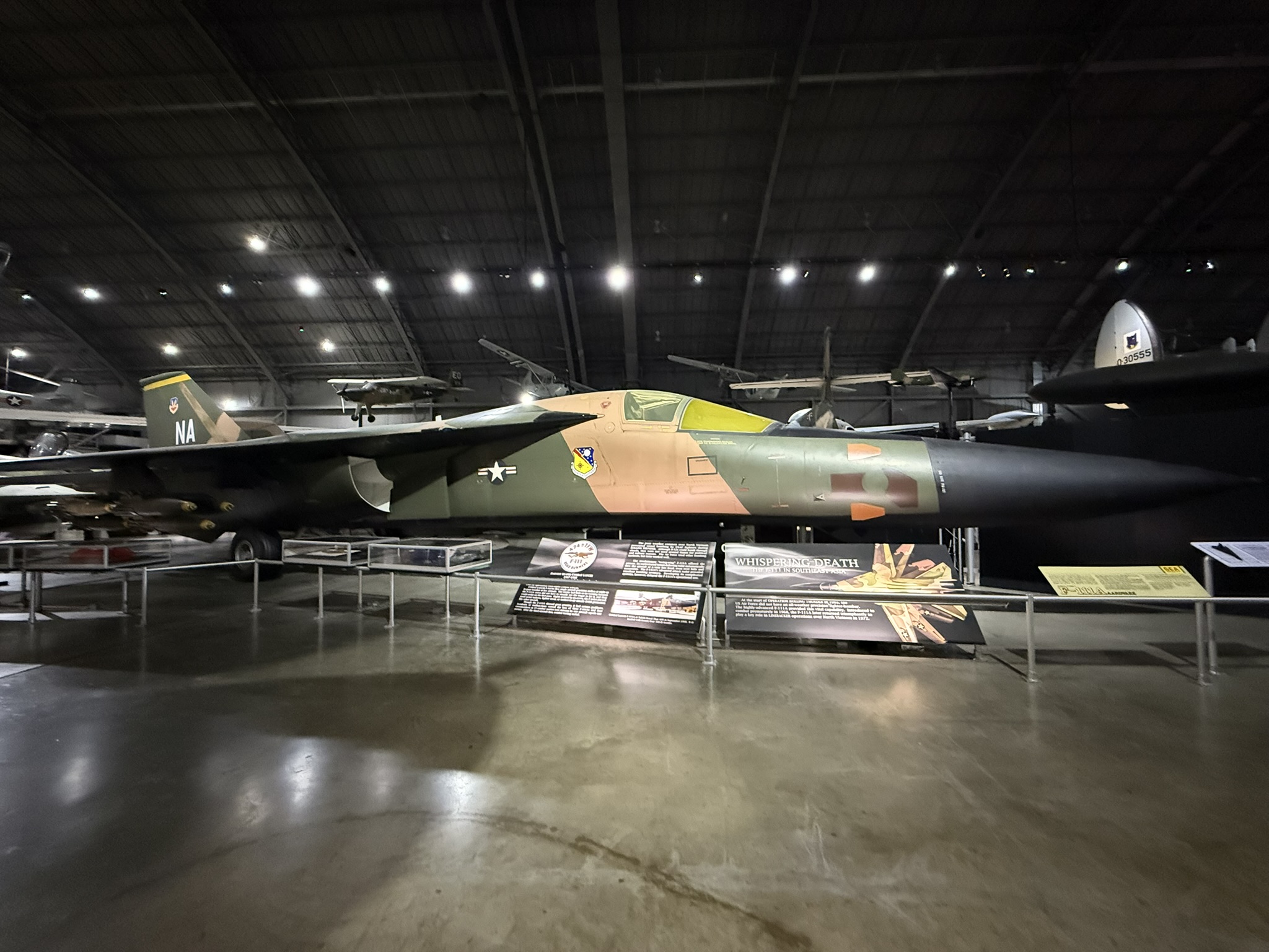F-111 display at the National Museum of the US Air Force. 19FortyFive Photo. 