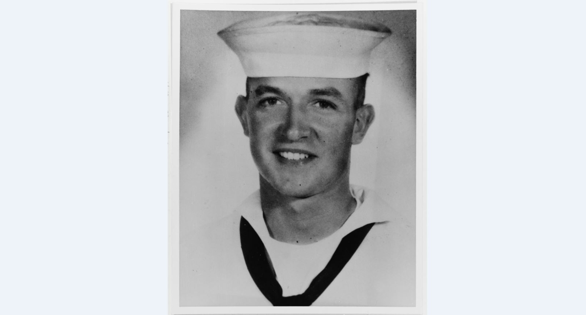 Construction Mechanic 3rd Class Marvin G. Shields was posthumously awarded the Medal of Honor for service in Vietnam. (National Archives)