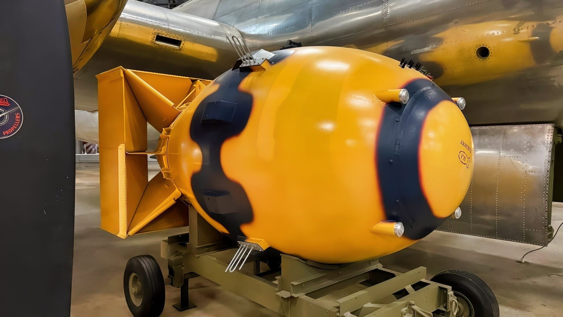 Fat Man Nuclear Bomb from National Museum of the U.S. Air Force